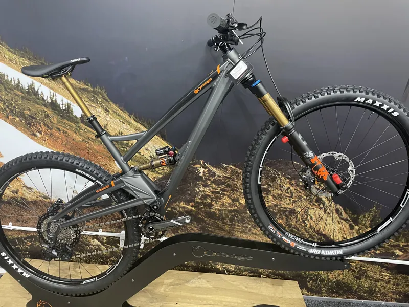 Orange Stage Evo Factory 29er Mountain Bike 2021 Matt Charcoal Grey-1